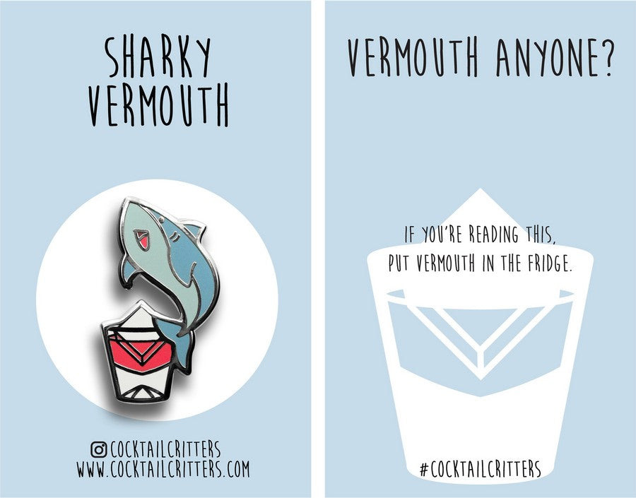 Whale & Shark Pin Set