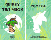 Quirky Tiki Pin Set (Green)