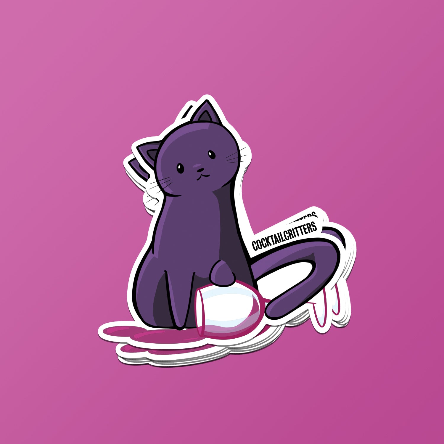 Animal Cocktail Stickers