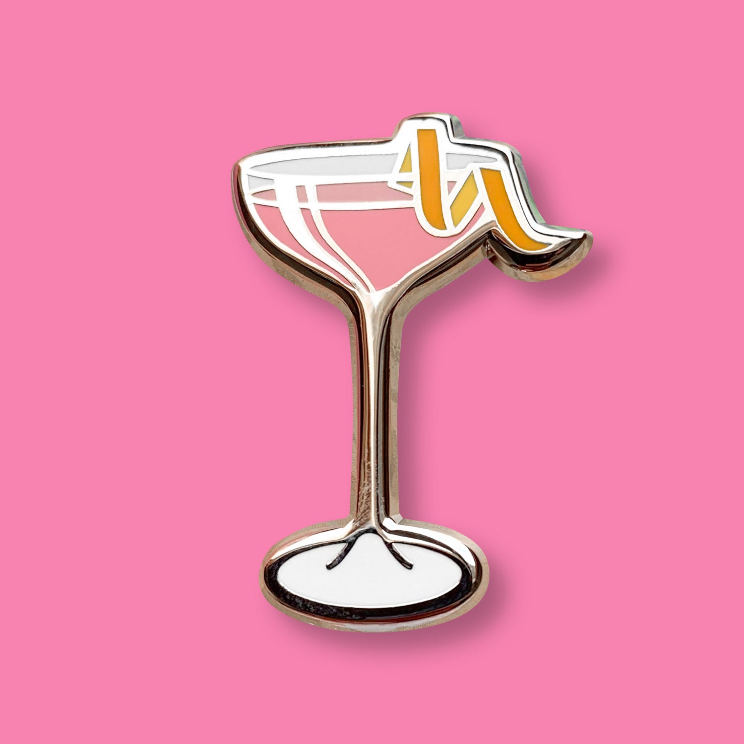 Cosmopolitan Cocktail Pin by Cocktail Critters