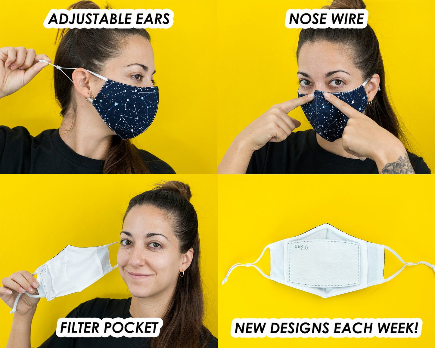 Assorted Reusable Face Masks