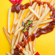 French Fries Food Frenzy Enamel Pin by Really Good Pins
