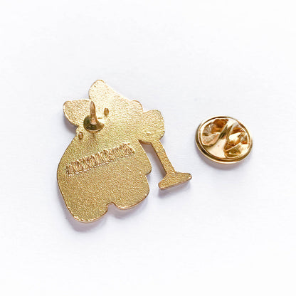 Corgi and Manhattan Cocktail Hard Enamel Pin by Cocktail Critters