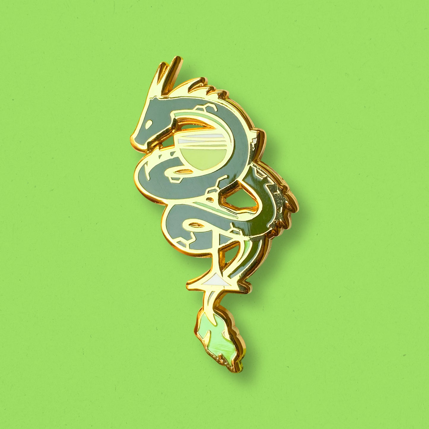 Dragon & Daiquiri Cocktail Hard Enamel Pin by Cocktail Critters