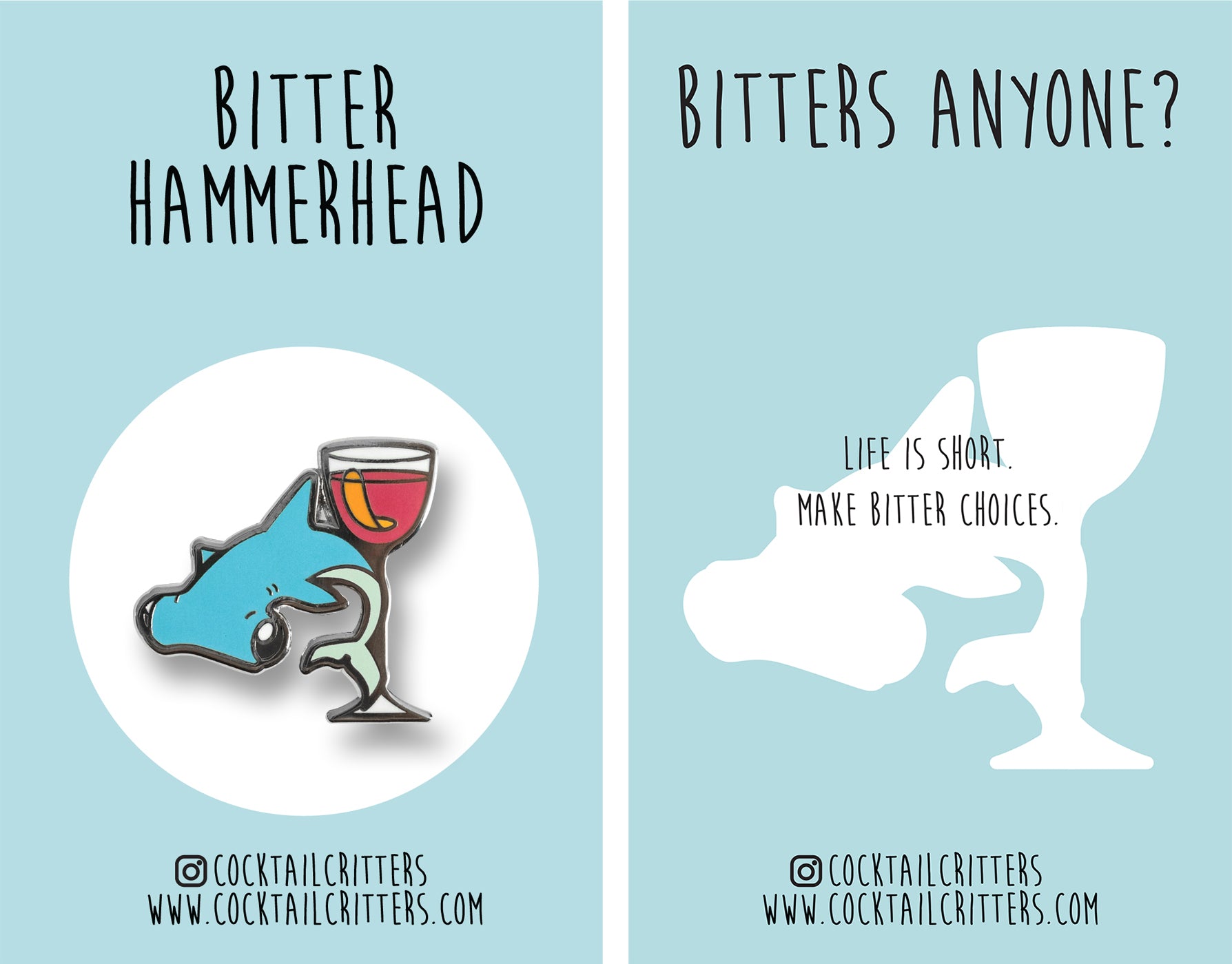 Shark Attack Pin Set
