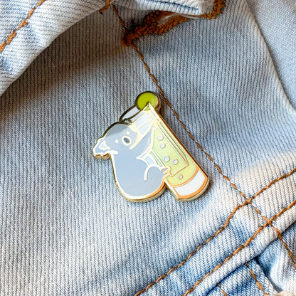 Koala & Tom Collins Cocktail Hard Enamel Pin by Cocktail Critters