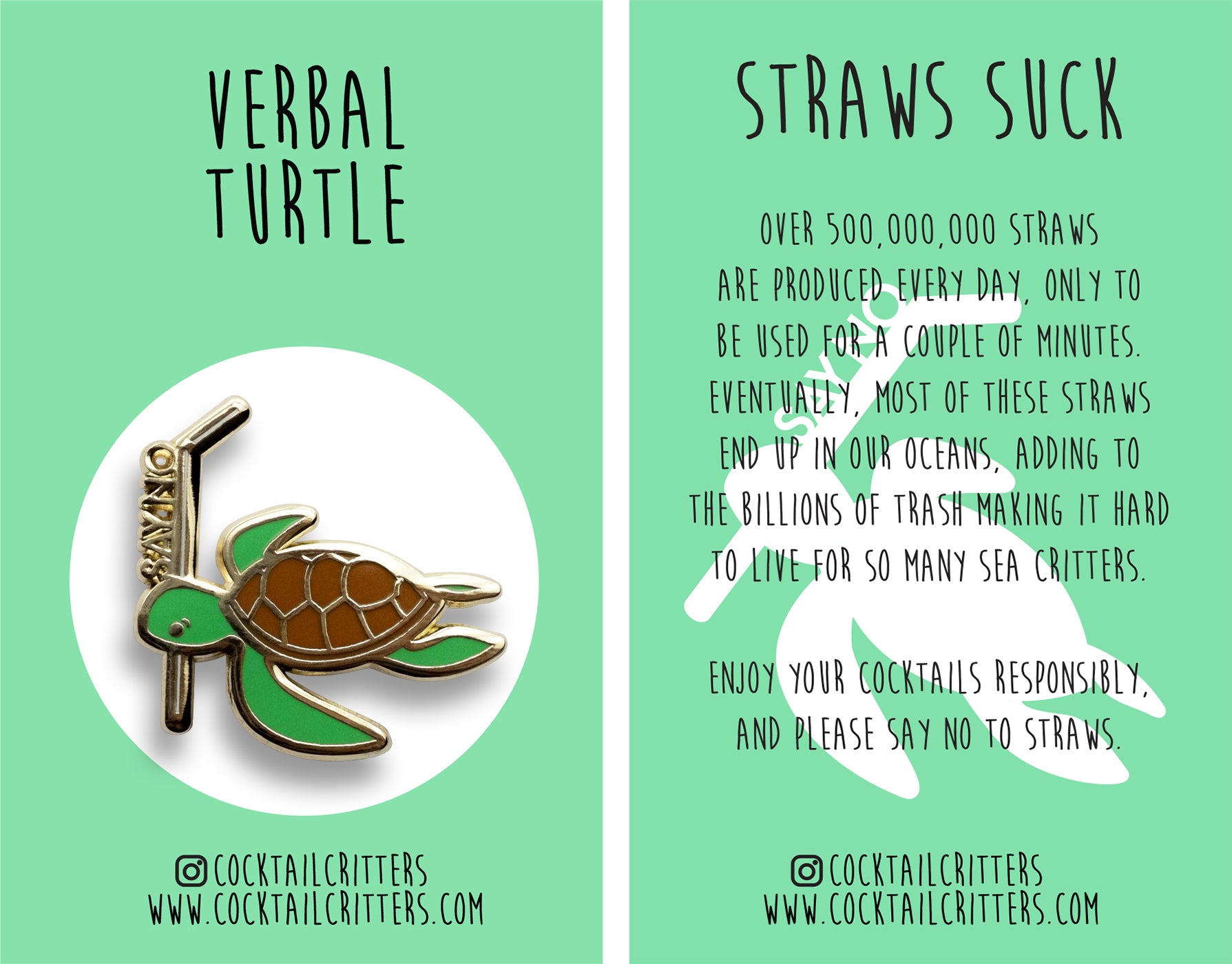 Turtle Trio Pin Set