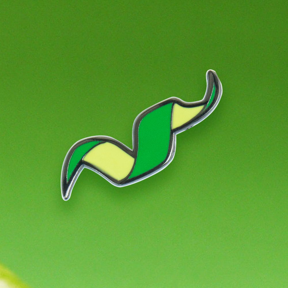 Lime Twist Pin