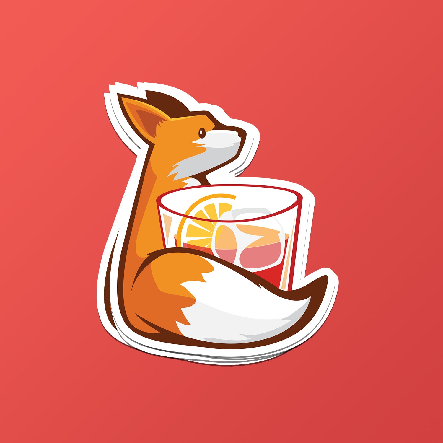 Animal Cocktail Stickers
