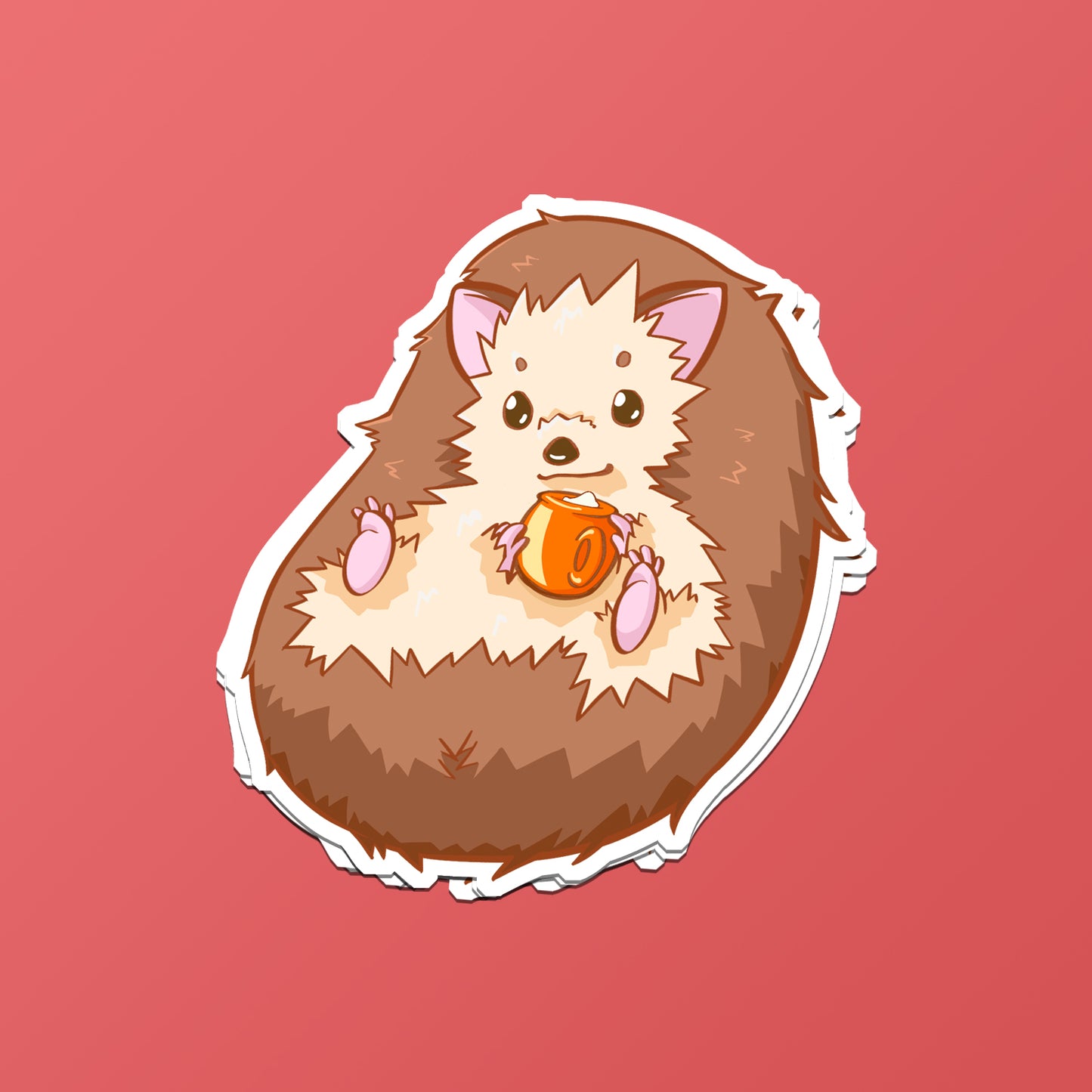 Hedgehog Mule Sticker by Cocktail Critters
