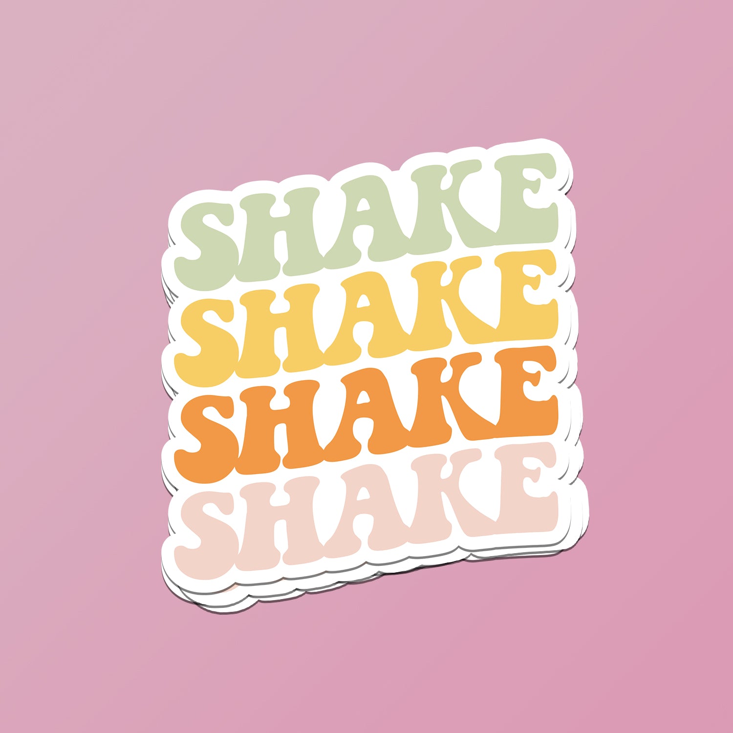 Shake, Shake, Shake, Shake Sticker – Cocktail Critters
