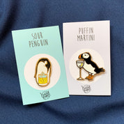Snow Bird Pin Set