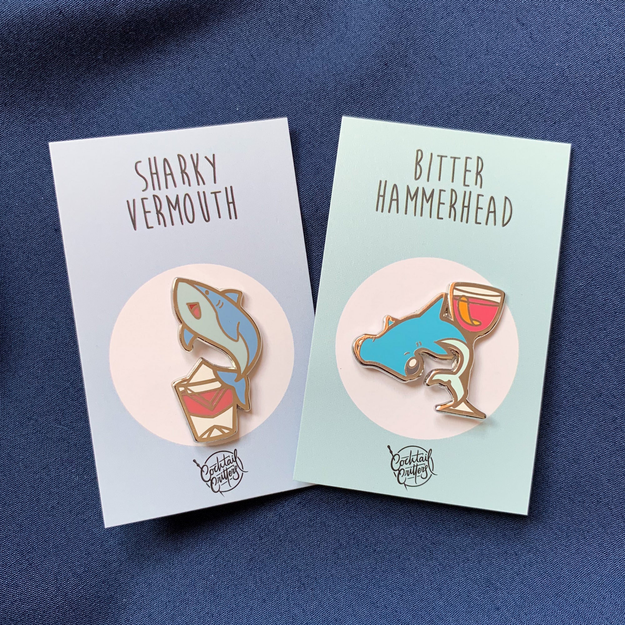 Shark Duo Pin Set