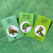 Reptile Trio Pin Set