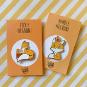 Fox & Chibi Pin Set