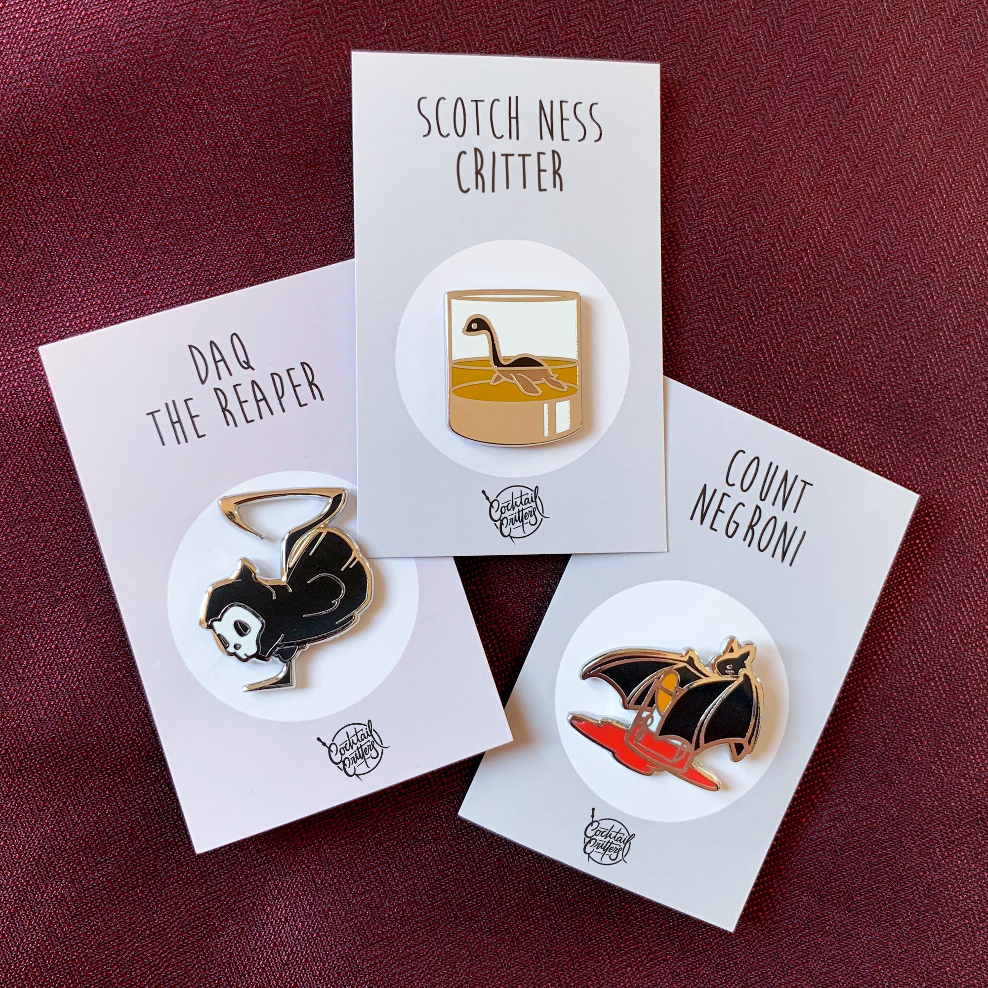 Monster Pin Set