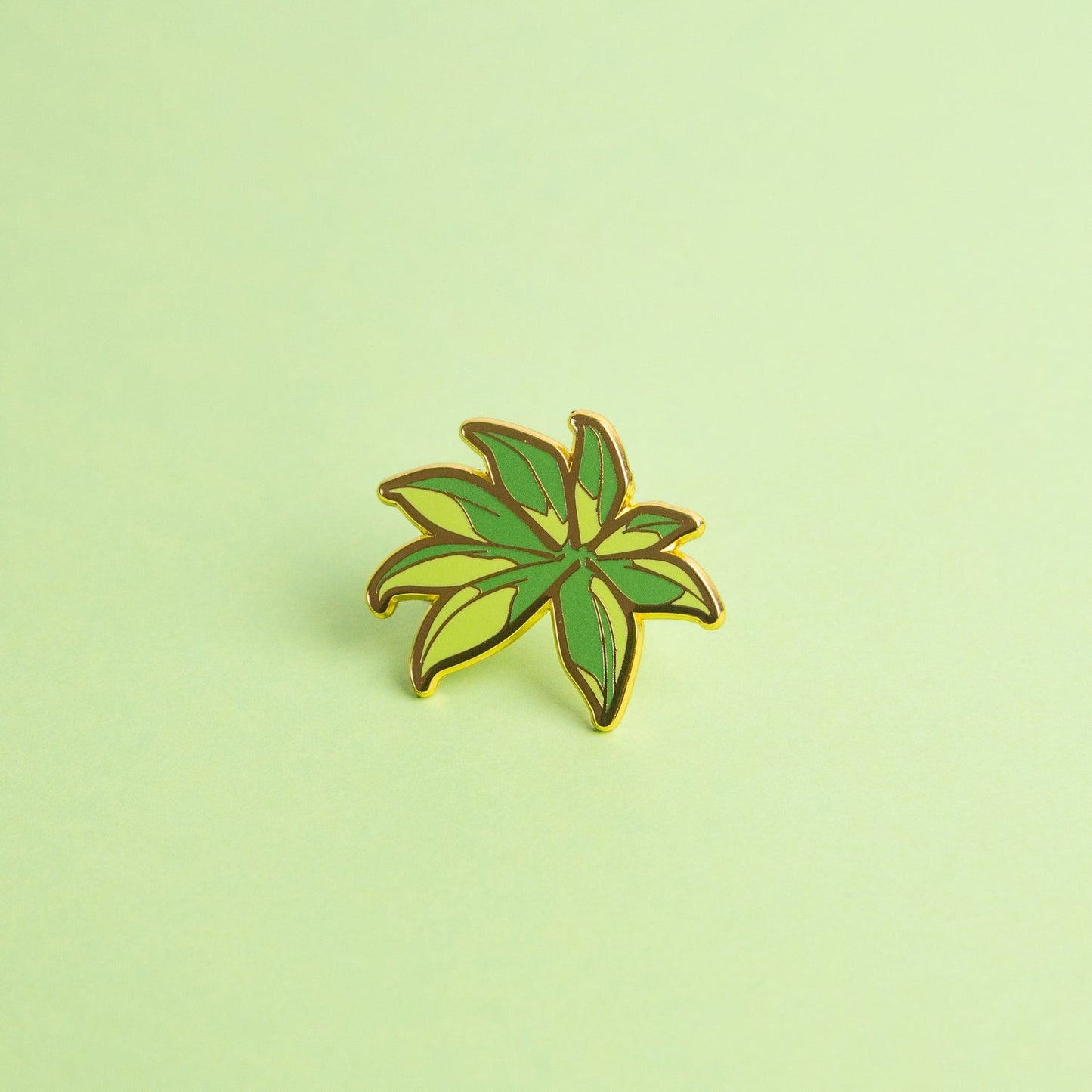 Umbrella Leaf Pin