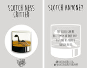 Scotch Ness Critter Cocktail Hard Enamel Pin by Cocktail Critters