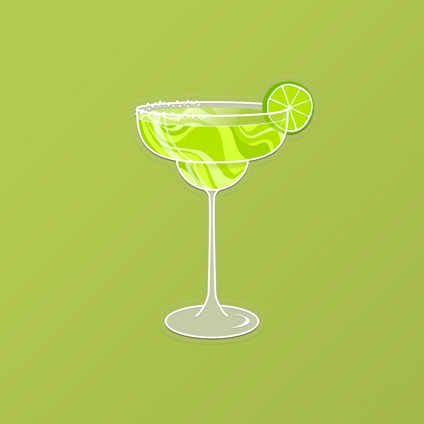 Margarita Cocktail Sticker by Cocktail Critters