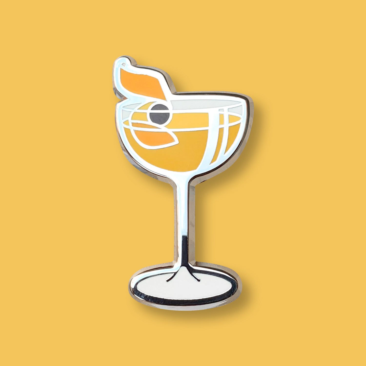 Martinez Cocktail Pin by Cocktail Critters