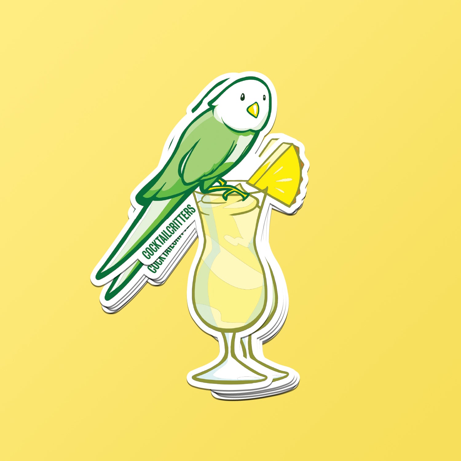 Animal Cocktail Stickers