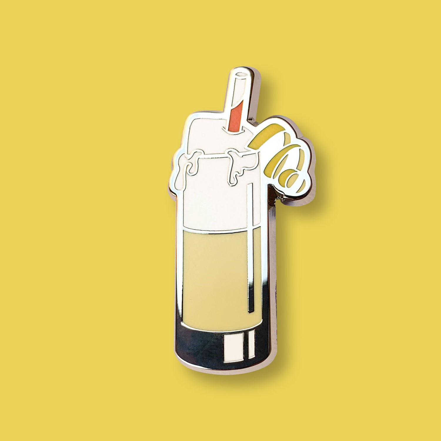 Ramos Gin Fizz Cocktail Pin by Cocktail Critters