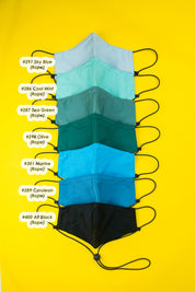 Solid Color Face Masks with Rope