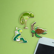 Reptile Trio Pin Set