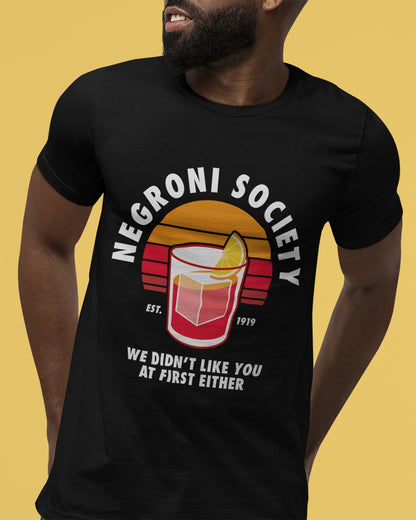Negroni Society Cocktail Shirt by Cocktail Critters