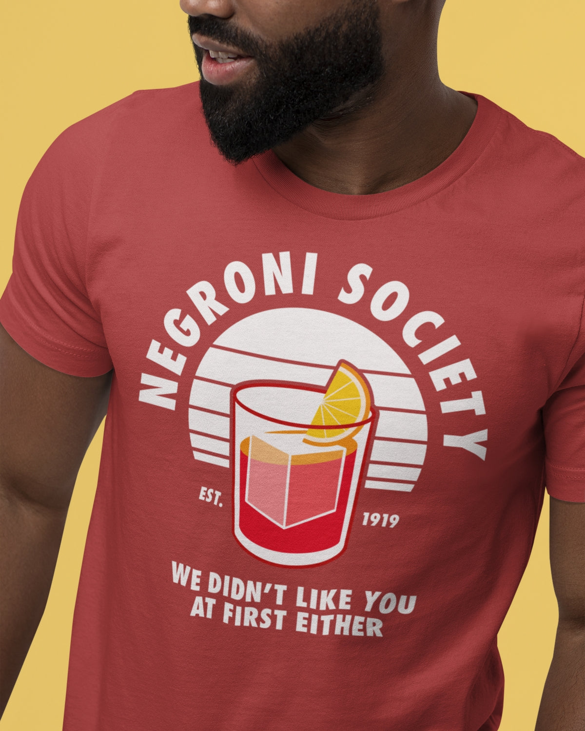 Negroni Society Cocktail Shirt by Cocktail Critters